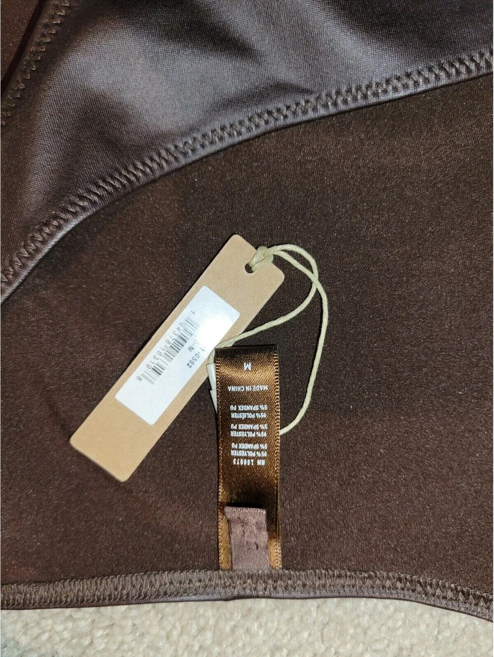 Skims one piece swimsuit Color Cocoa Size Medium  (1)